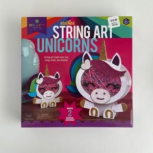 Craft Tastic Stacked String Art Unicorns - DIY Creative Craft Activity Kit